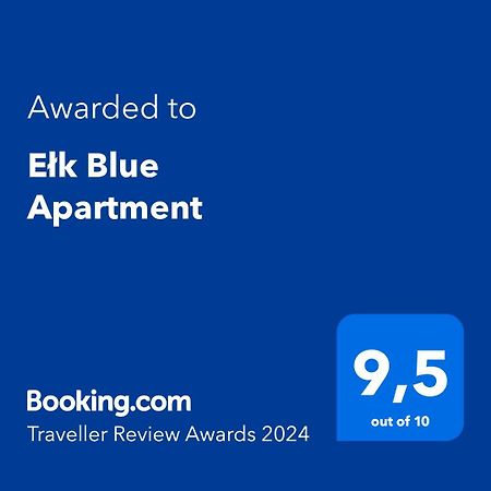 Ełk Blue Apartment Zewnętrze zdjęcie